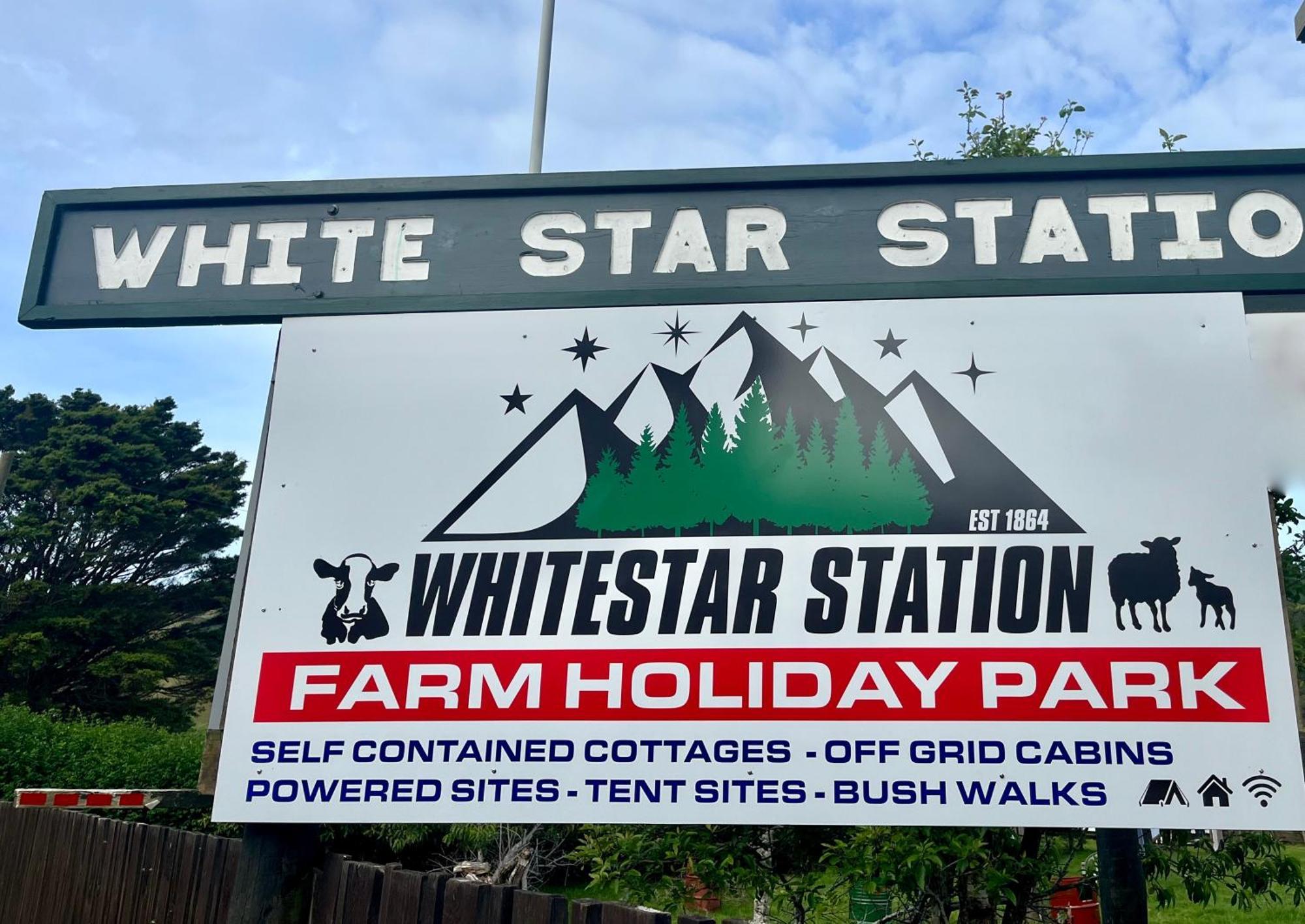 White Star Station Farm Holiday Park Coromandel Bagian luar foto